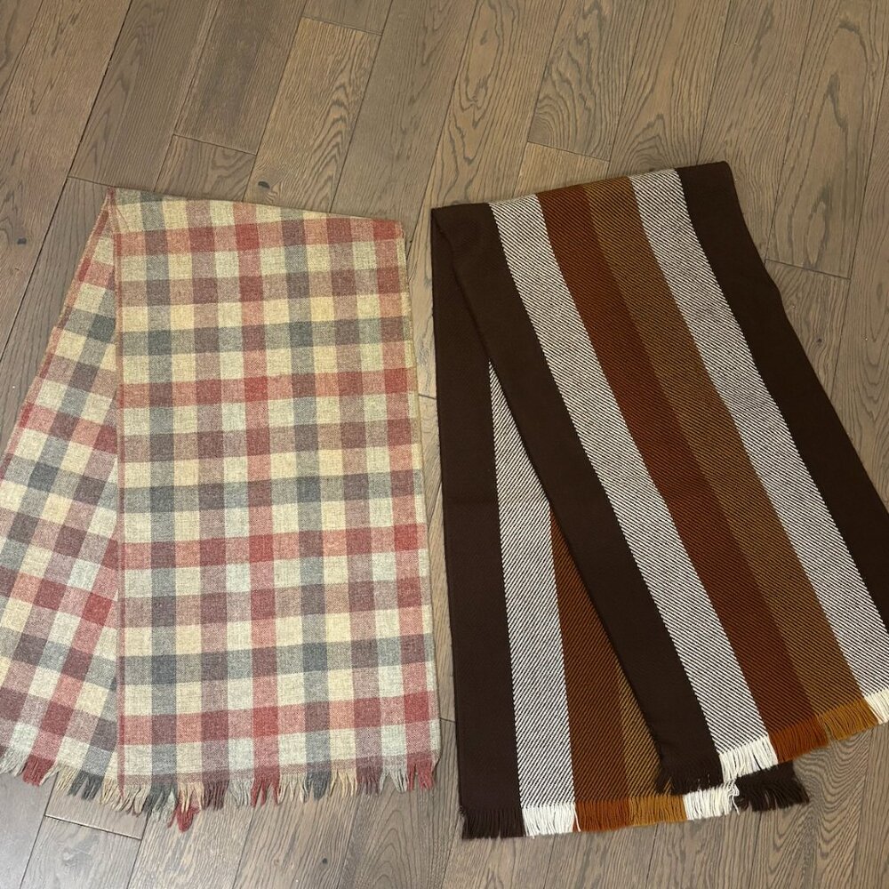 Set of 2 Printed Scarves